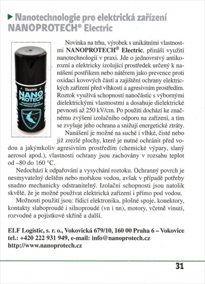 casopis_Elektro_Nanoprotech_Electric_clanek